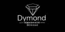 Logo for Dymond Handmade Designs, based in Devon, UK that makes one of kind, beautiful Polymer clay Jewellery.